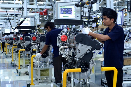 automotive india engineering volkswagen engine honeywell cars automobile diesel skoda engineers vw vento assembly tdi technology pune career jobs chakan