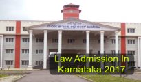 Law Admission in Karnataka 2017