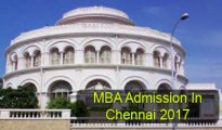 MBA Admission in Chennai 2017