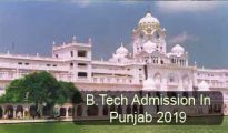 B.Tech Admission in Punjab 2019