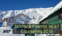 Jammu & Kashmir NEET Counselling 2019