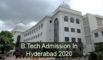 B.Tech Admission in Hyderabad 2020