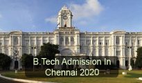 BTech Admission in Chennai 2020