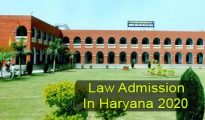 Law Admission in Haryana 2020
