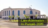 Law Admission in Punjab 2020