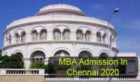 MBA Admission in Chennai 2020