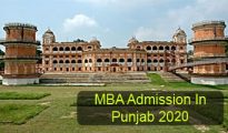 MBA Admission in Punjab 2020