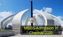 MBBS Admission in Chennai 2020