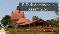 B.Tech Admission in Assam 2020