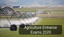 Agriculture Entrance Exams 2020