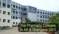 Top Pharmacy Colleges in AP & Telangana 2021