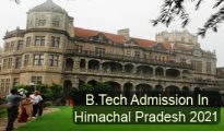 B.Tech Admission in Himachal Pradesh 2021