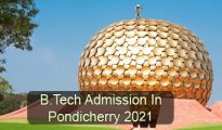 B.Tech Admission in Pondicherry 2021