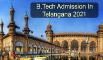 B.Tech Admission in Telangana 2021