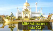 MBA Admission in India 2021