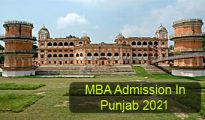 MBA Admission in Punjab 2021