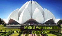 MBBS Admission in Delhi 2021