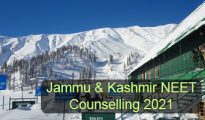 Jammu & Kashmir NEET Counselling 2021