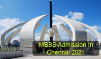 MBBS Admission in Chennai 2021