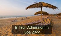 B.Tech admission in Goa 2022