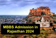 MBBS Admission in rajasthan 2024