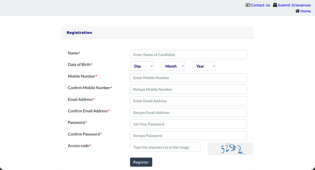 KEAM Apply procedure Step 3
