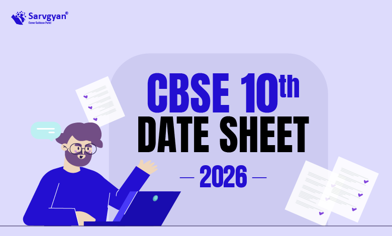 CBSE 10th Date Sheet 2026
