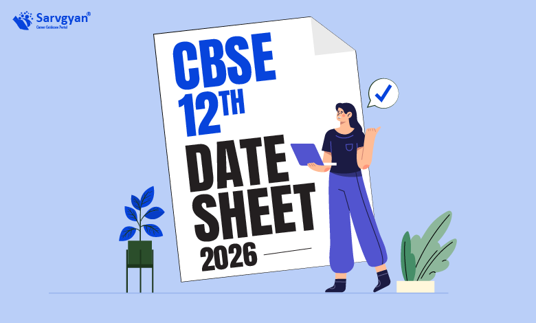 CBSE 12th Date Sheet 2026