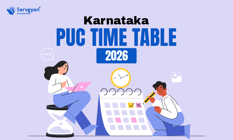 Karnataka PUC Date Sheet 2026