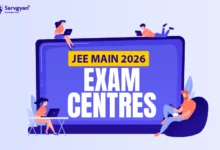 JEE Main Exam Centres 2026