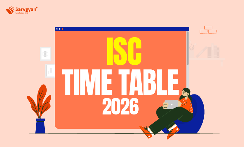 ISC (12th) Board Date Sheet 2026