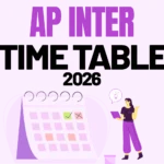 AP Inter Time Table 2027