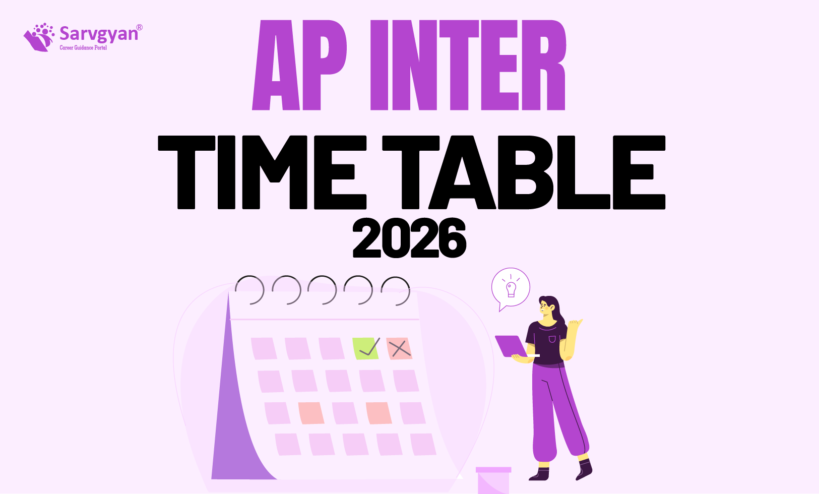 AP Inter Time Table 2027