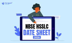 NBSE HSSLC Date Sheet 2026