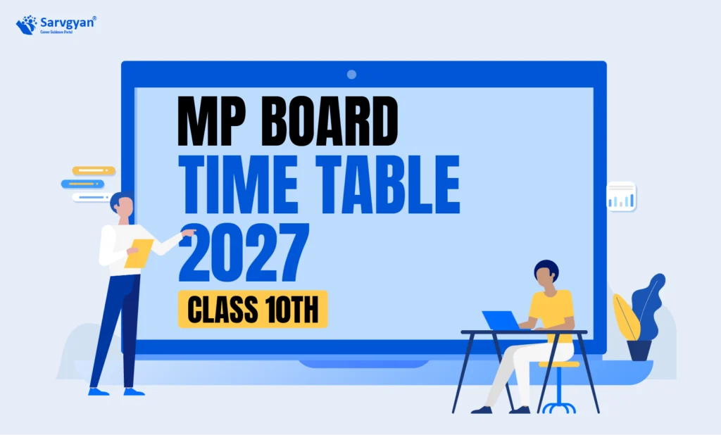 MP Board Time Table 2027 10th