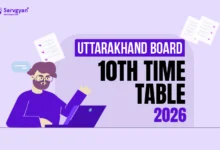 UK Board 10th Time Table 2026