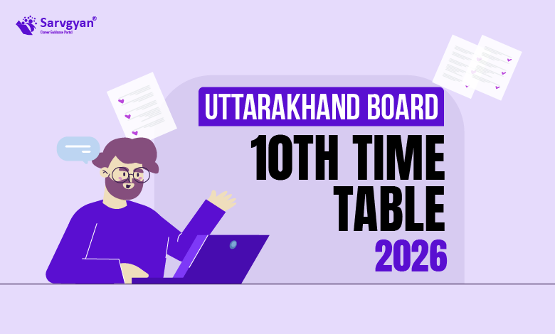 UK Board 10th Time Table 2026