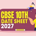 CBSE 10th Date Sheet 2027