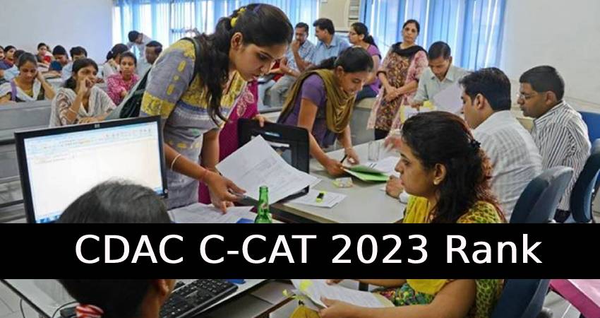 CDAC C-CAT 2023 Rank Today, Check how to view @cdac.in - SarvGyan News