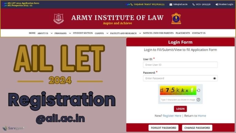 AIL LET 2024 Registration Started For BA LLB Programs, Step To Apply ...